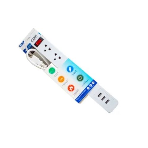 Regleta CDP de 5 salidas y 3 USB RU-SS5