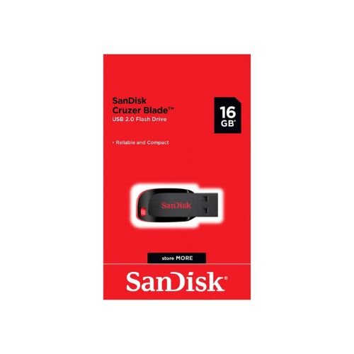 Diseño sin título (43) Memoria USB 16Gb. Sandisk Cruzer Blade