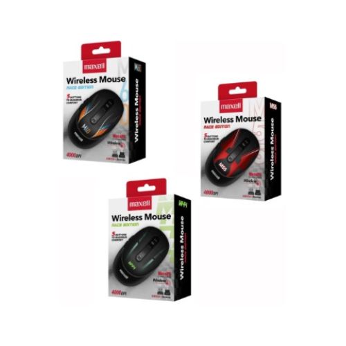 Mouse USB wireless Maxell Race Edition