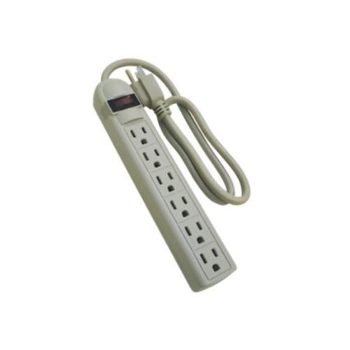 Regleta generica de 6 tomas