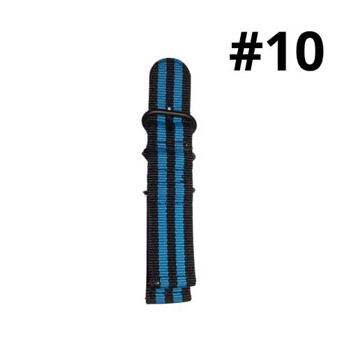 Pulsera de 22mm varios colores y diseños con pines