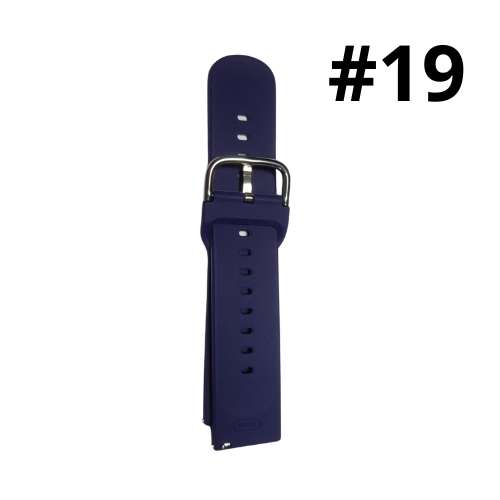 Pulsera de 22mm varios colores y diseños con pines