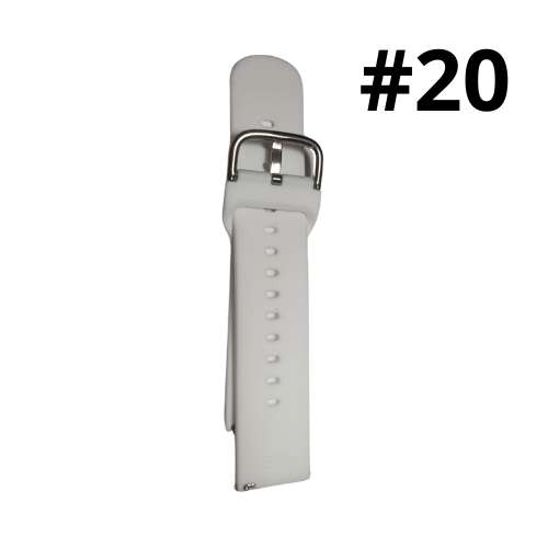 Pulsera de 22mm varios colores y diseños con pines