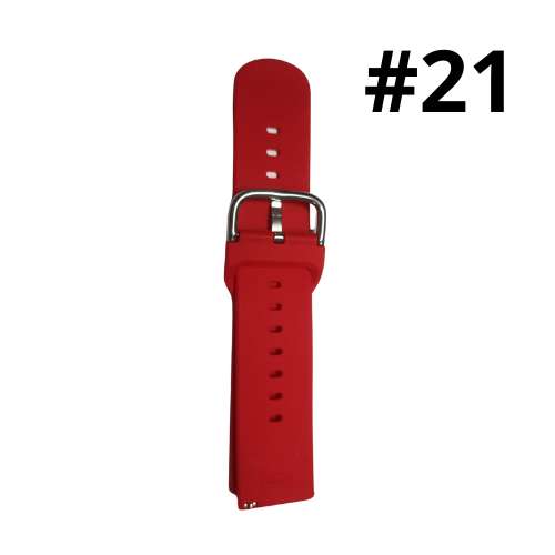 Pulsera de 22mm varios colores y diseños con pines