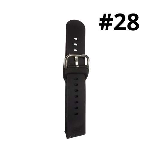 Pulsera de 22mm varios colores y diseños con pines