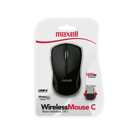 Mouse USB wireless tipo C Maxell MOWL-C