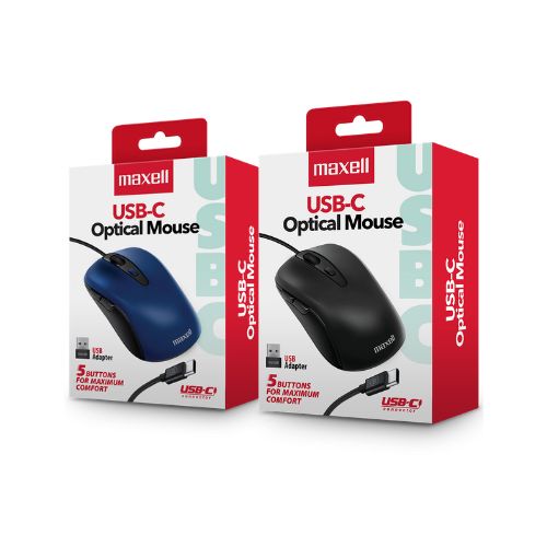 Mouse USB tipo C Maxell MOWR-105C