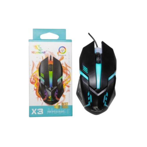 Mouse USB Yelandar X3 RGB