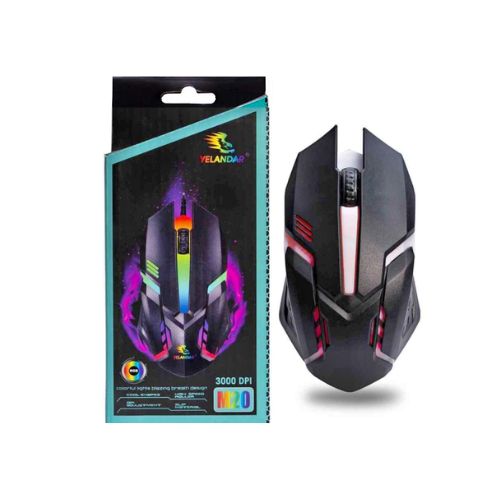 Mouse USB Gamer Yelandar M20 3000 dpi