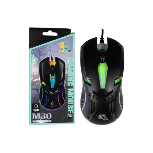 Mouse USB Yelandar Gaming M30 RGB