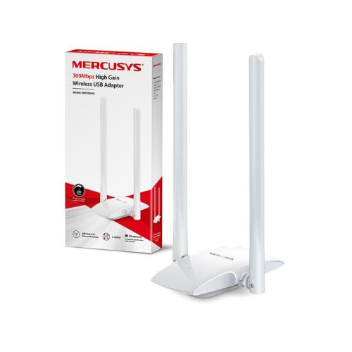 Adaptador USB Wireless Mercusys MW300UH mimo