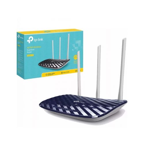 Router Archer C20 TP-Link AC750 2.4GHz/5GHz.