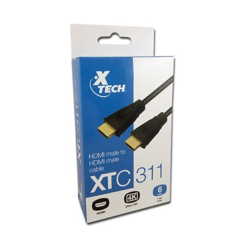 Cable HDMI a HDMI 1.8m. Xtech XTC311