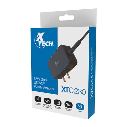 Transformador p/celular 65W GaN XTC230