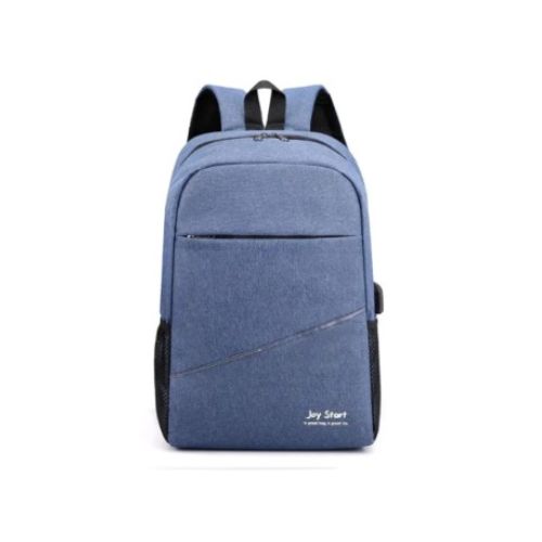 Mochila 15.6 color azul con extension USB Joy Start