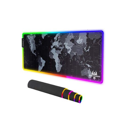 Pad extra wide con luz LED mapa