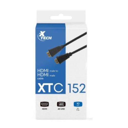 Cable HDMI a HDMI 3m. Xtech XTC152