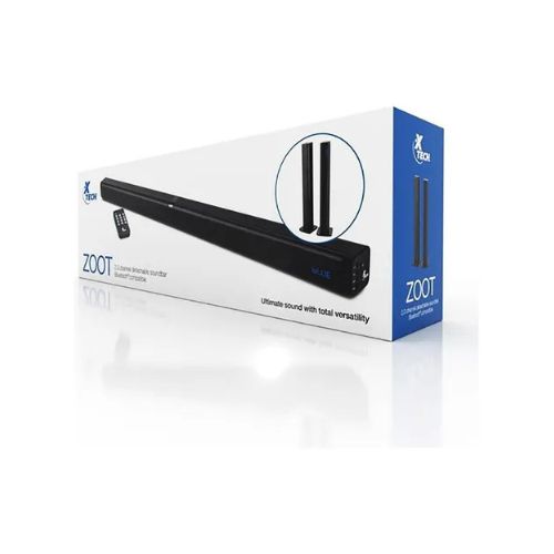 Bocinas Xtech 2pzs. XTS810 Barra ZOOT Bluetooth 60W