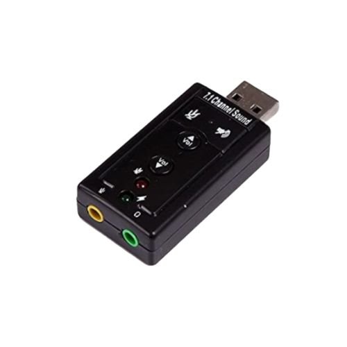 Adaptador USB 7.1 de audio
