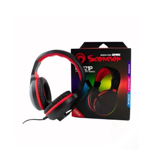 Audifonos y microfono Marvo Scorpion H8321P