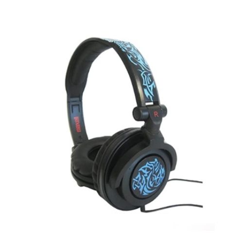 Audifonos Maxell AMPlified negro y azul 190265