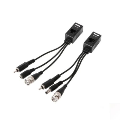 Balun de video LAN RJ45 para audio
