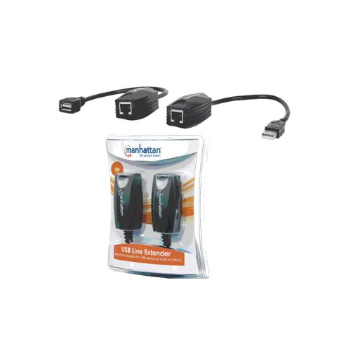 Extensor de Puerto USB a RJ45 Manhattan 179300