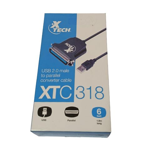 Adaptador Paralelo a USB Xtech XTC318
