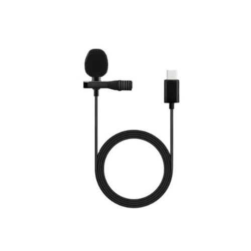 Microfono de solapa Tipo C con prensa corbata