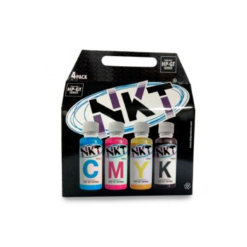 Kit de tinta NKT p/HP Series GT CMYK 100ml