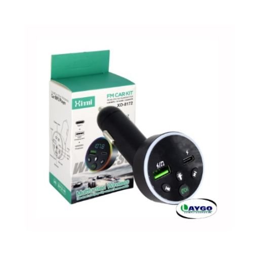 Transmisor FM p/carro/Bluetooth Xinmi XO-8172