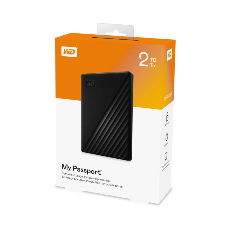 USB_2TB_WD_My_Passport Disco USB 2TB. WesternDigital USB 3.2