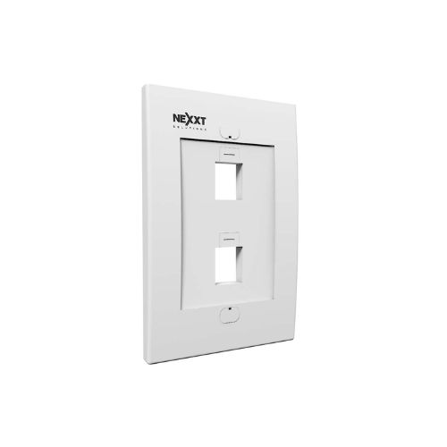 Placa de montaje de conector de red Nexxt