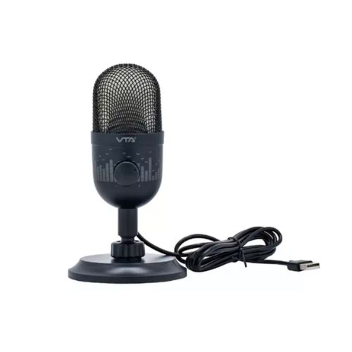 Micrófono VTA+ A-309 RGB USB Negro