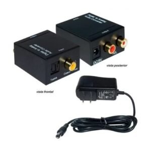 Stikers Adaptador de Audio Digital Toslink a RCA eTouch 375565