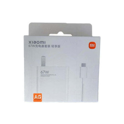 Transformador para celular de 67W tipo C, Xiaomi GaN