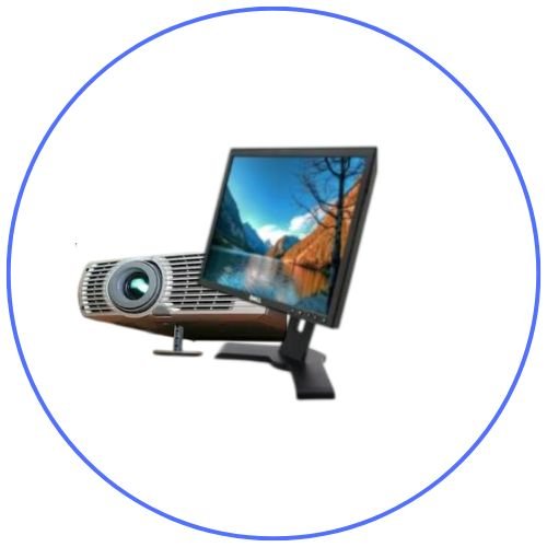 Monitores y Proyectores