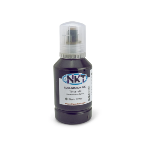 Sub_negra Tinta Negra NKT p/sublimar 100ml.