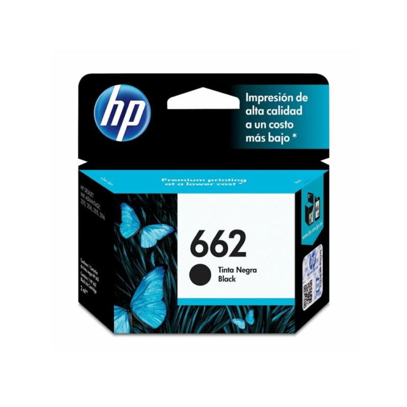 HP_662_negro Cartucho Negro HP 662 Advantage 120p.