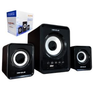 BOCINAS ENDUS 2.1 ES-273BT 10W/USB/MICROSD/FM