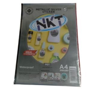 PAPEL SILVER ADHESIVO A4 NKT UNIDAD