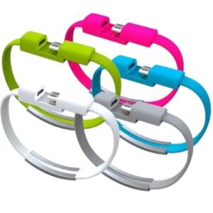 CABLE USB A MICROUSB EN FORMA DE PULSERA